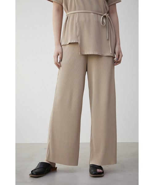 PLEATS RELAX WIDE PANTS | AZUL by moussy（アズールバイマウジー）の ...