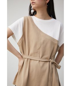 ONE SHOULDER BUSTIER TOPS