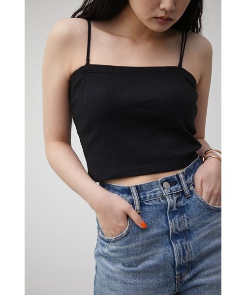 A／B DOUBLE STRAP TUBE TOP