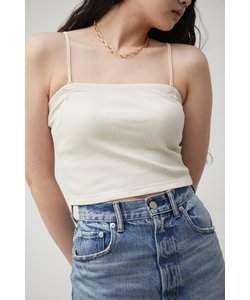 A／B DOUBLE STRAP TUBE TOP