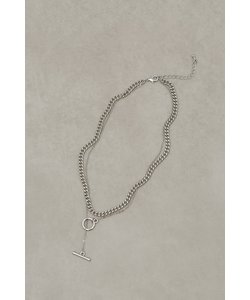 LAYERD CHAIN MANTEL NECKLACE