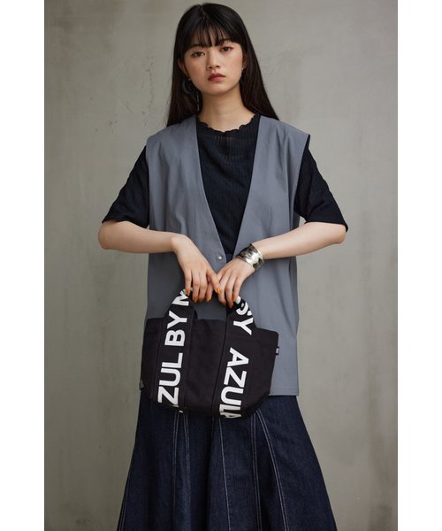 AZUL ロゴキャンバストートバッグ | AZUL by moussy（アズールバイ