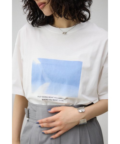 フロントフォトTシャツ