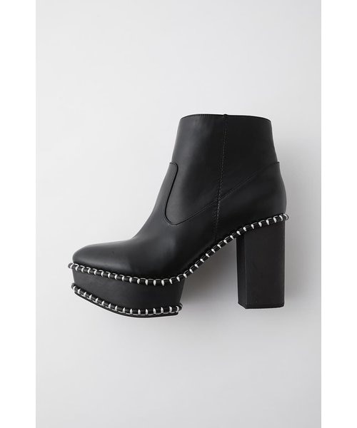 マウジー ハーネスウッドソールブーツ