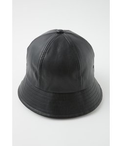 F／LEATHER BUCKET ハット