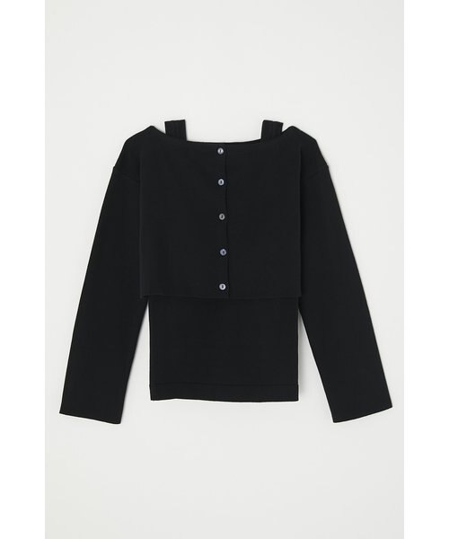 M_】LAYERED ニット | MOUSSY（マウジー）の通販 - &mall