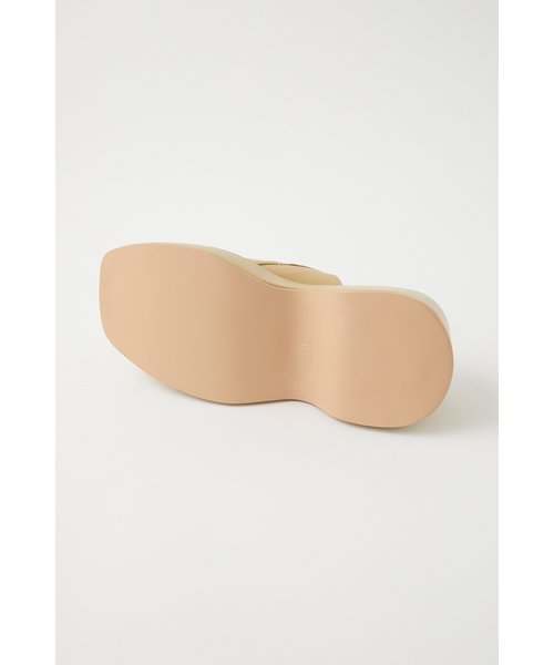 F／LEATHER CLOG ミュール | MOUSSY（マウジー）の通販 - &mall