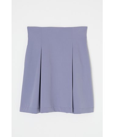 レディースのミニ丈スカート（パープル/紫色）通販 | &mall（アンド