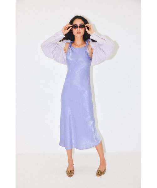 SATIN SLIP ドレス | MOUSSY（マウジー）の通販 - &mall