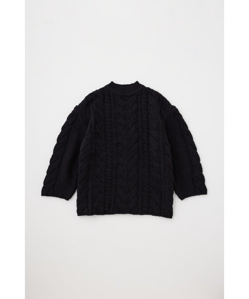 CABLE KNIT チュニック | MOUSSY（マウジー）の通販 - &mall
