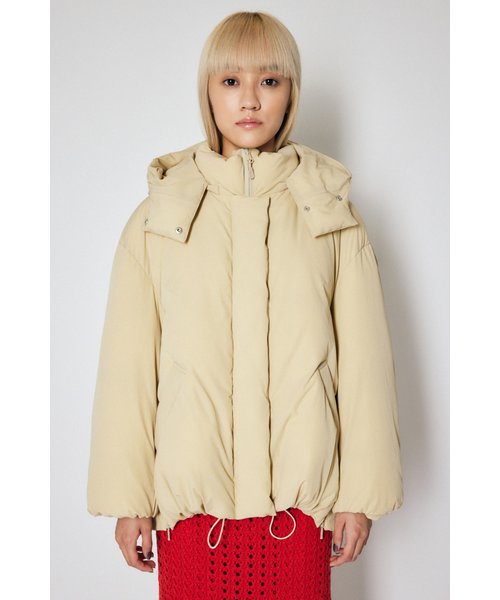 HOODED MIDDLE PUFFER ジャケット | MOUSSY（マウジー）の通販 - &mall