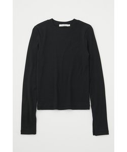 BASIC MINIMAL LS Tシャツ