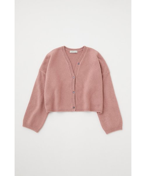 M_】CROP KNIT BUTTON UP カーディガン | MOUSSY（マウジー）の通販