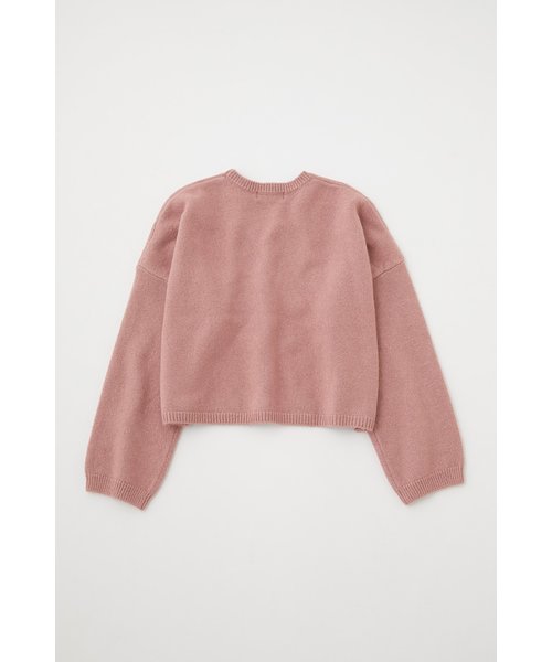 M_】CROP KNIT BUTTON UP カーディガン | MOUSSY（マウジー）の通販