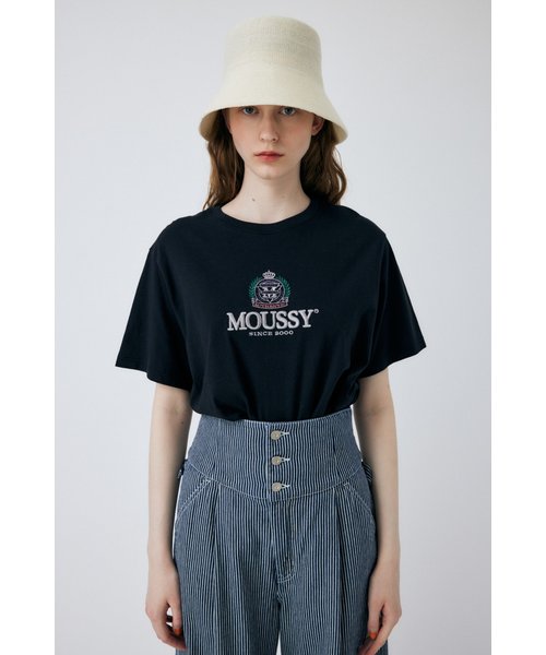 CLASSIC EMBROIDERY MOUSSY Tシャツ | MOUSSY（マウジー）の通販 - &mall