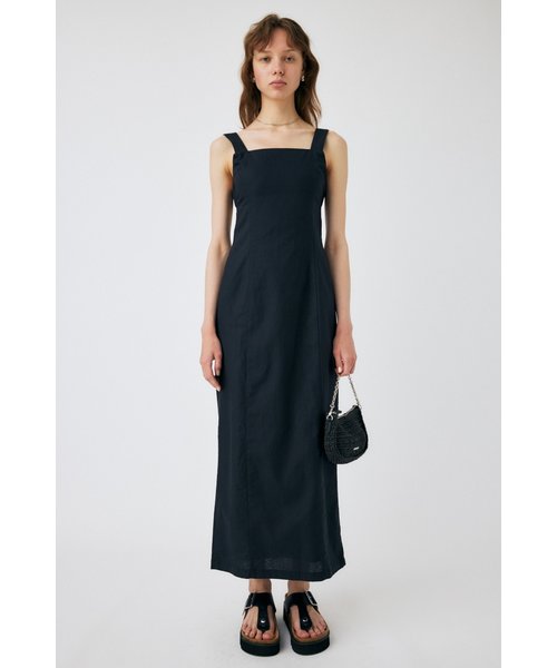 LINEN COTTON MAXI キャミドレス