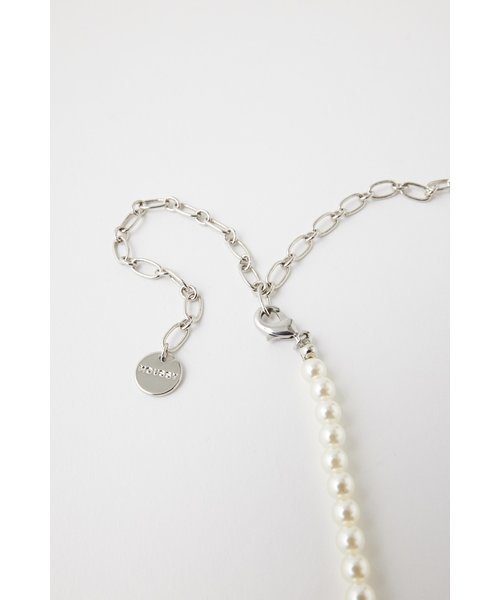 F／PEARL CHAIN ネックレス | MOUSSY（マウジー）の通販 - &mall