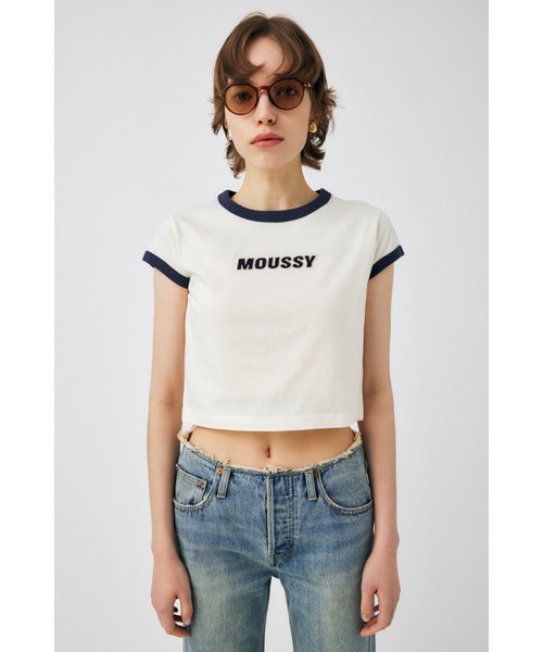 MOUSSY RINGER TINY Tシャツ