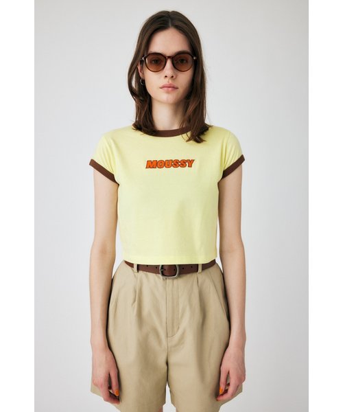 MOUSSY RINGER TINY Tシャツ