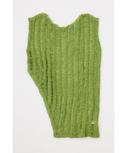 TAPE YARN KNIT タンクトップ