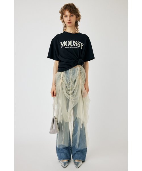 MOUSSY LOGO IN LOGO Tシャツ