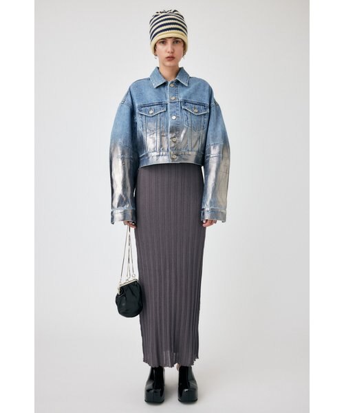 FOIL PRINT DENIM ジャケット | MOUSSY（マウジー）の通販 - &mall