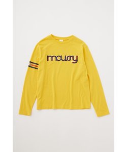 MOUSSY POP LOGO LS Tシャツ