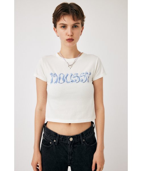 METALLIC LIQUID MOUSSY Tシャツ | MOUSSY（マウジー）の通販 - &mall