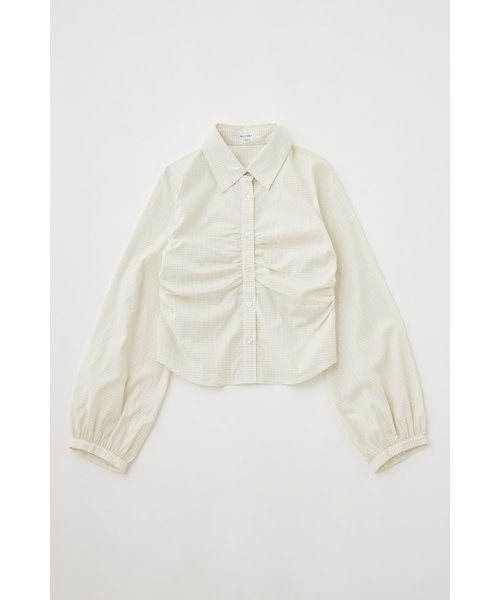 RUCHED STRETCH シャツ | MOUSSY（マウジー）の通販 - &mall