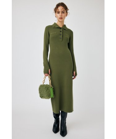 MOUSSY | マウジーのワンピース・ドレス（グリーン/カーキ/緑色）通販