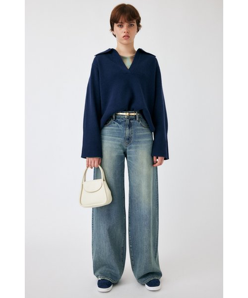 偉大な 【未使用品】☆27inch☆MOUSSY/マウジー WIDE STRAIGHT - パンツ