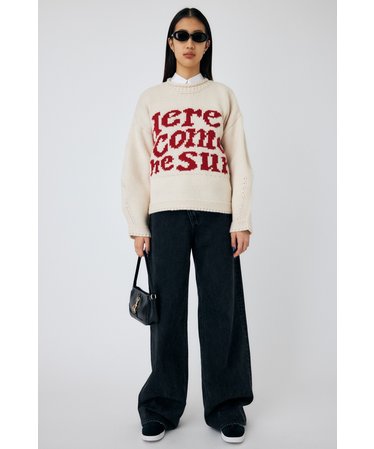 LETTERED セーター | MOUSSY（マウジー）の通販 - &mall