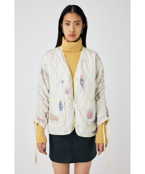PU QUILTING ブルゾン | MOUSSY（マウジー）の通販 - &mall