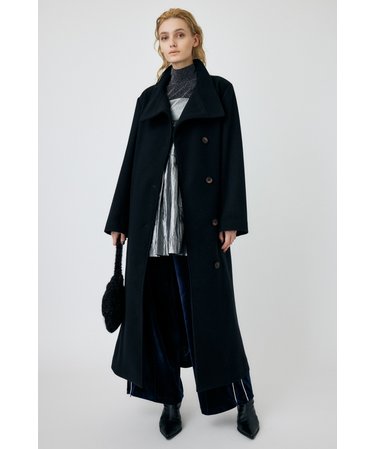 STAND COLLAR ロングコート | MOUSSY（マウジー）の通販 - &mall