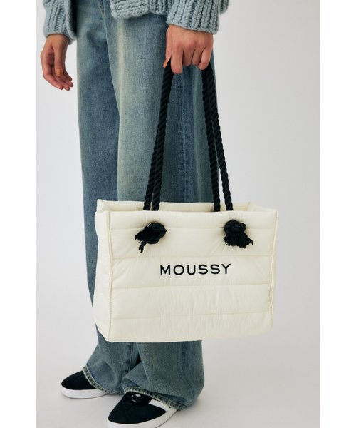 MOUSSY SOUVENIR QUILT ショッパー | MOUSSY（マウジー）の通販 - &mall