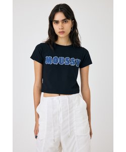 PATCH DENIM MOUSSY TINY Tシャツ