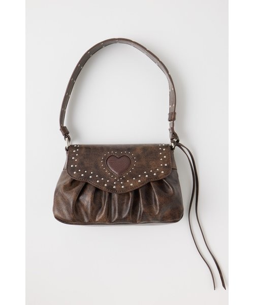 HEART GATHER スタッズバッグ | MOUSSY（マウジー）の通販 - &mall