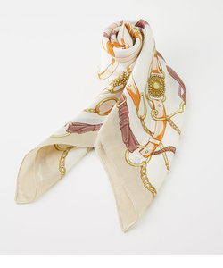 chain motif scarf