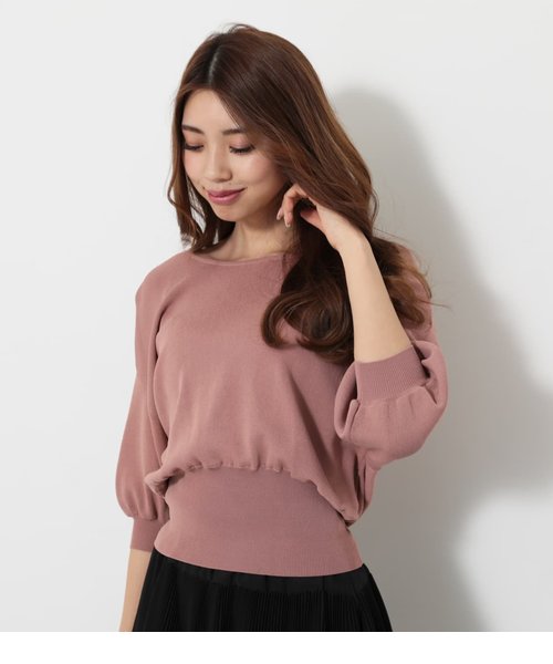 H／WレースアップKnit TOP