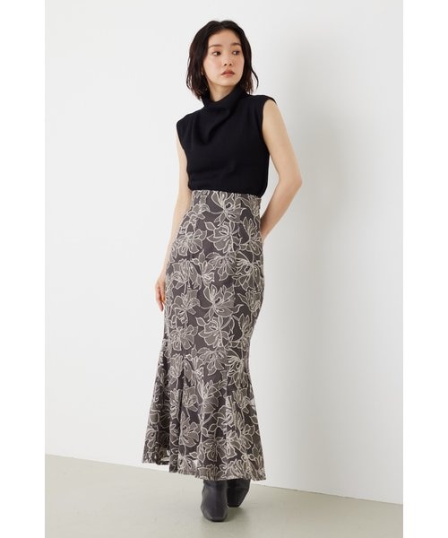 エンブロイダリーチュールJ／WマーメイドSK | rienda（リエンダ）の  