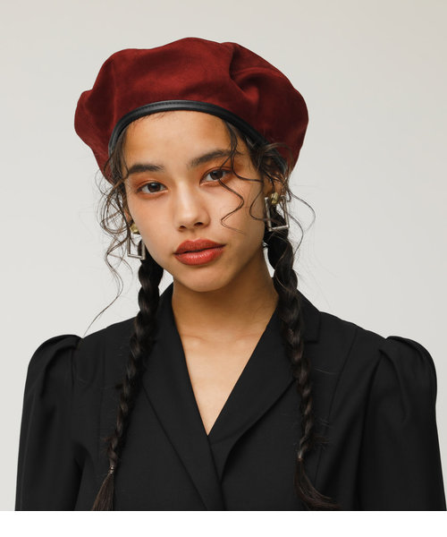 FAUX SUEDE BERET | SLY（スライ）の通販 - &mall