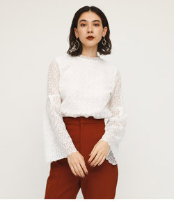 FLARE SLEEVE LACE TOPS