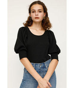 GATHER PUFF SLEEVE TOPS