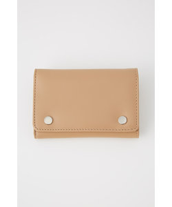 LEATHER TRIFOLD WALLET