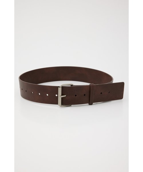 F／LEATHER BUCKLE ベルト