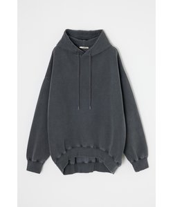 【THROW】ROUND HEM OVER SW HOODIE