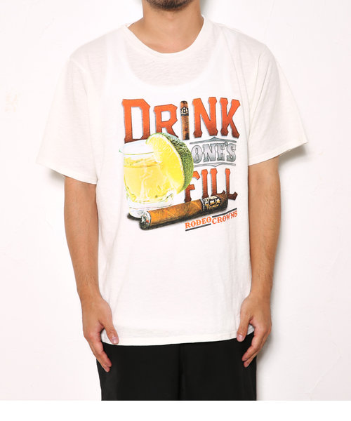 メンズ Drink one’s fill Tシャツ