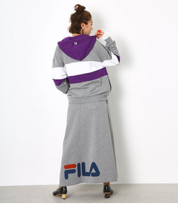 FILA × PEAC スウェットスカート