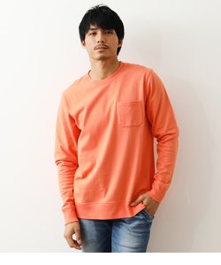 裾リブL／S Tシャツ