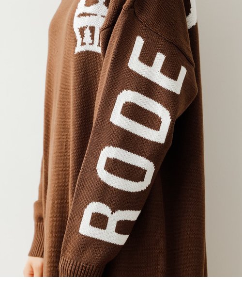 ビッグロゴインターシャニットワンピース | Rodeo Crowns/RODEO CROWNS ...